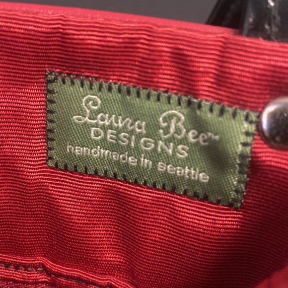 LAURA BEE Designs Vegan Shoulder Bag Snap Purse - Picture 17 of 17